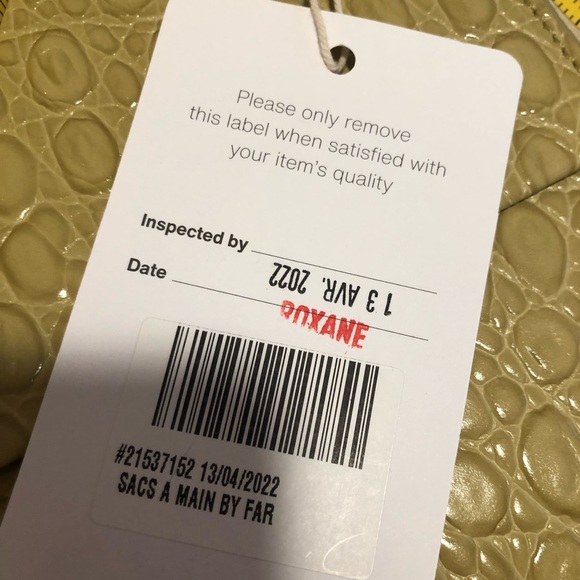 NWOT BY FAR Manu shoulder bag - olive - Picture 15 of 15